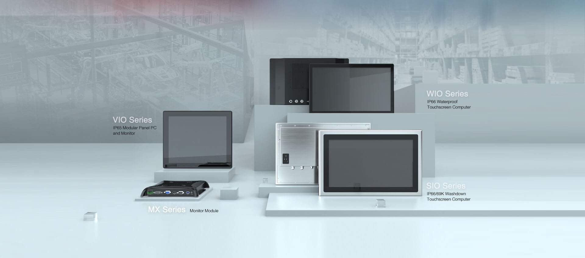Industrial Panel PCs And Touch Monitors