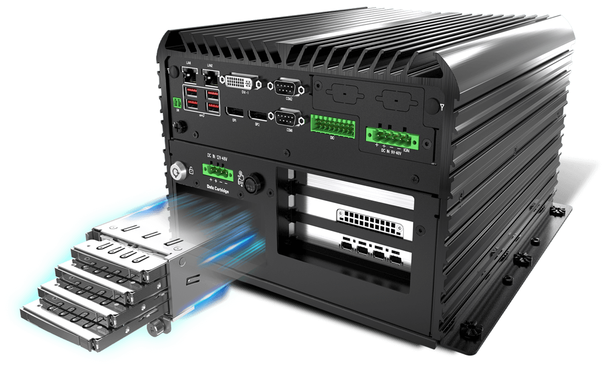 Hot-swappable NVMe/SATA Storage Bays