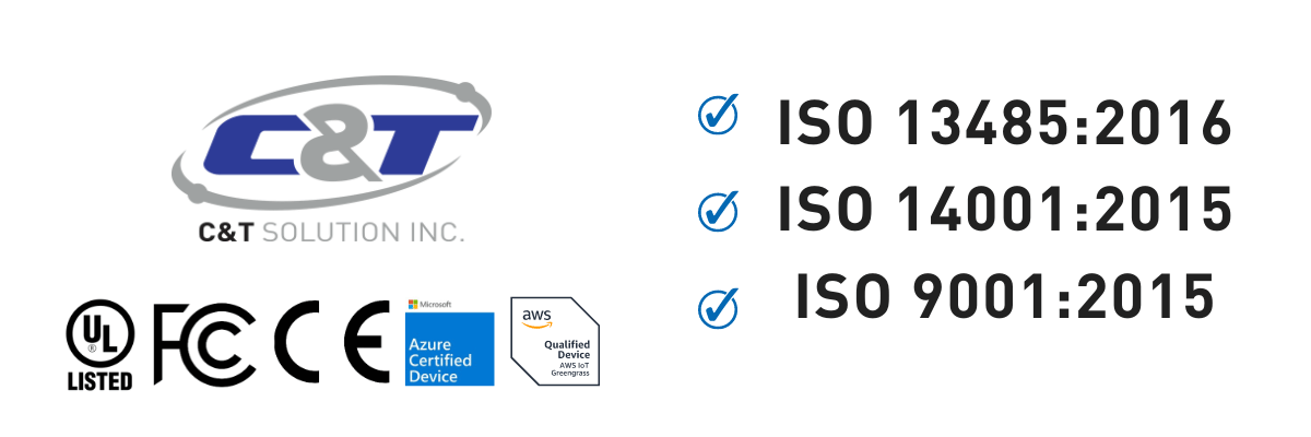 C&T is ISO13485 Certified Graphic
