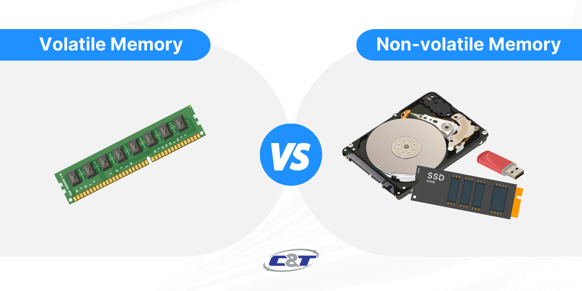 volatile vs nonvolatile memory