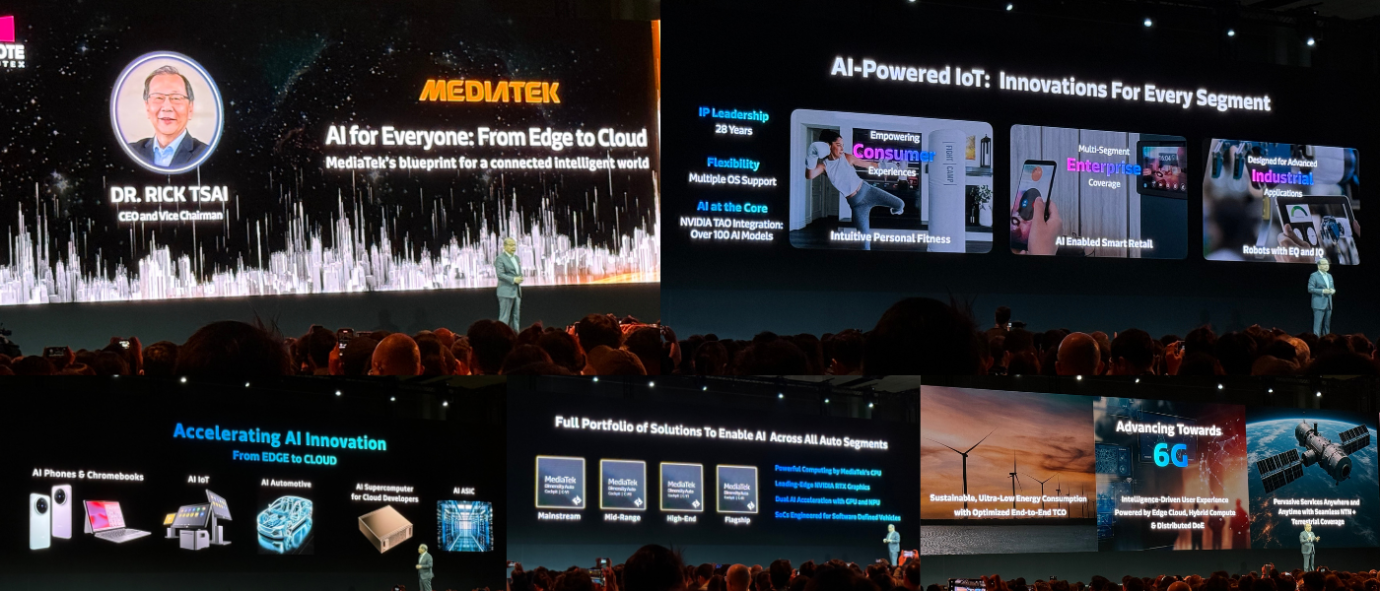 MediaTek Keynote at COMPUTEX 2025