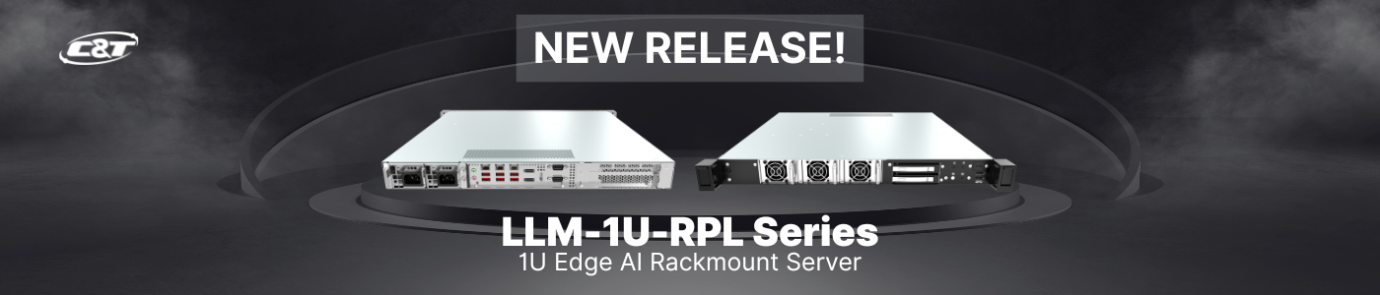 LLM-1U-RPL 1U Edge AI Server