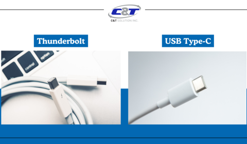 What is the difference between Thunderbolt and USB Type C?