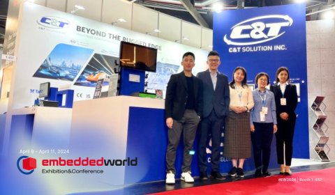 Edge AI Ahead: Revolutionizing Industry Standards with C&T's Modular Solutions at Embedded World 2024