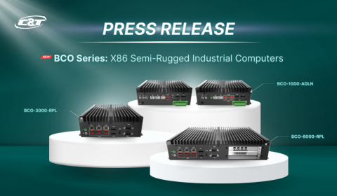 C&T Expands Semi-Rugged BCO Series with Three Innovative Models Featuring Intel's 13th Generation Processors