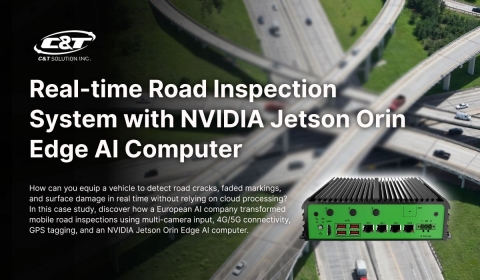 Real-time Road Inspection System with NVIDIA Jetson Orin Edge AI Computer