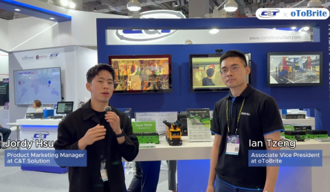 C&T and oToBrite Spotlight GMSL Camera Technology at COMPUTEX 2025