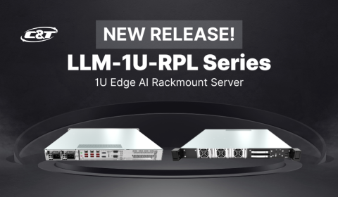 C&T Solution Launches LLM-1U-RPL Series: Short-Depth 1U Edge AI Server for On-Premise LLM Inference
